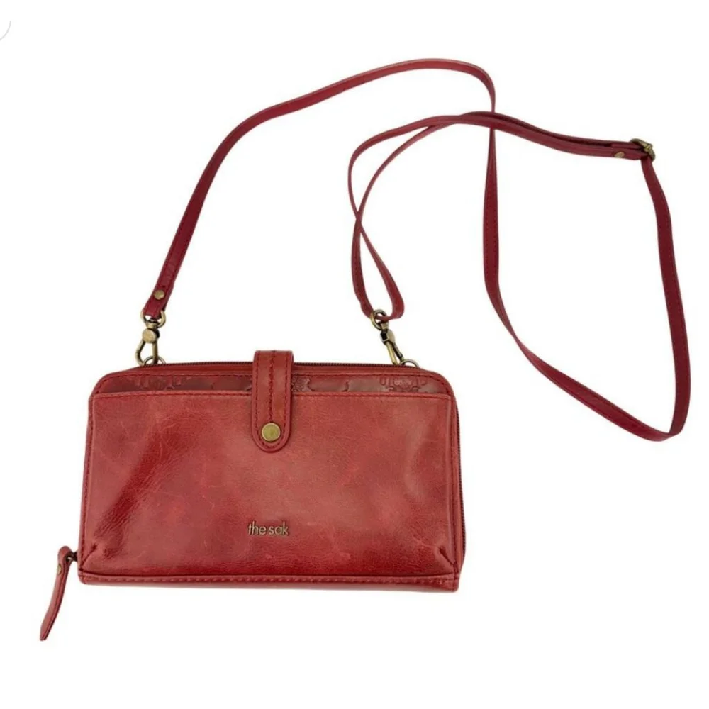 The Sak Iris Smart Phone Leather Crossbody